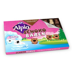 Продуктови Категории Шоколади Alpia 36 бр. шоколадови мечета 100 гр.